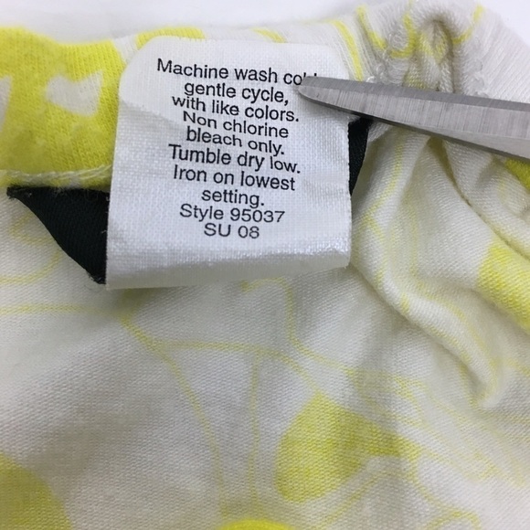 J CREW Mini Skirt Paisley Ruffle Drawstring Beach Y2K 90s Coconut Girl Small - Picture 7 of 8